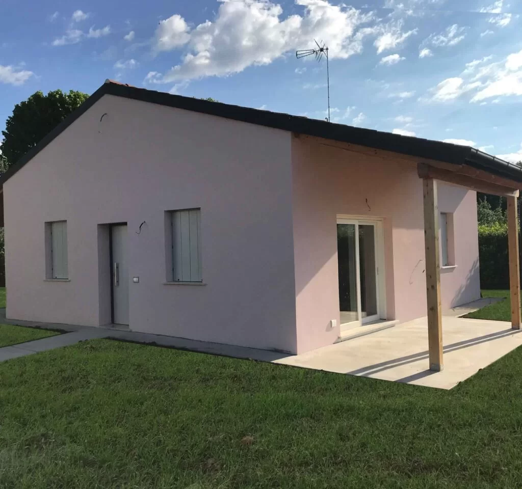 Casa in legno ad un piano