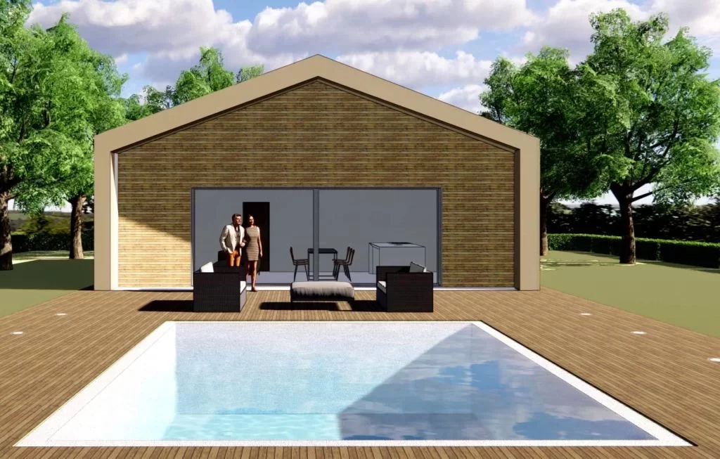 Casa con piscina